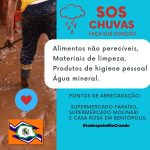 Guaraci realiza campanha para doações às vítimas de enxente